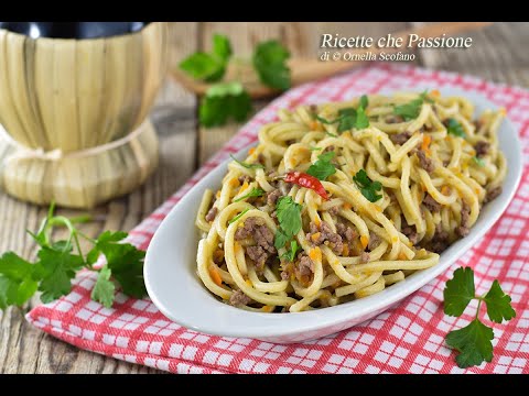 Pasta al ragù bianco - Ricette che Passione