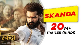 Skanda Trailer (Hindi)  Ram Pothineni Sree Leela  