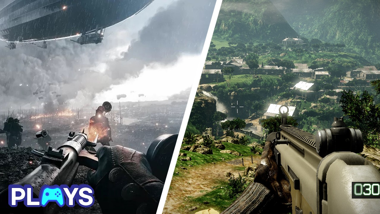 The 10 BEST Battlefield Games
