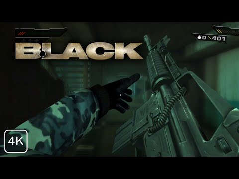 BLACK Gameplay - Mission #5 TIVLIZ ASYLUM | 4K Xbox One X