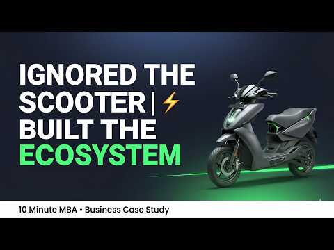 Two IITians Built a ₹1.3B Scooter Company by Solving the Wrong Problem First — Ather Energy