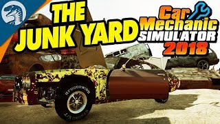 JUNKYARD UNLOCKED, RARE RACE CAR FOUND | Car Mechanic Simulator 2018 Gameplay