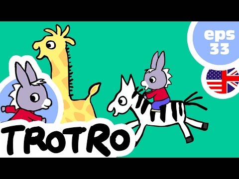 TROTRO ENGLISH - 🐻EP33🐻 - Trotro finds teddy