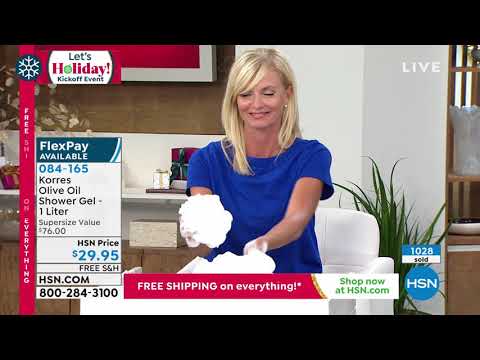 Korres Olive Oil and Blossom Shower Gel  1 Liter