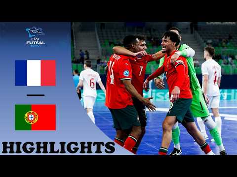Portugal vs France Highlights | Futsal Euro 2026 Semi-Fnals