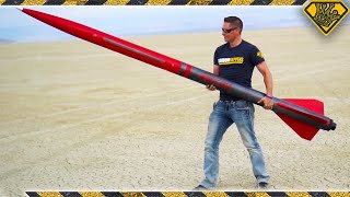 Taping a Smartphone To A 10 Ft Rocket