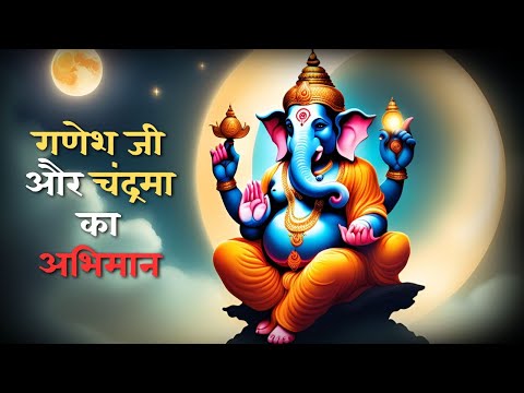 Ganesh ji aur chandrama ka abhimaan गणेश जी और चंद्रमा का अभिमान #hindikikahaniyan #hindistory