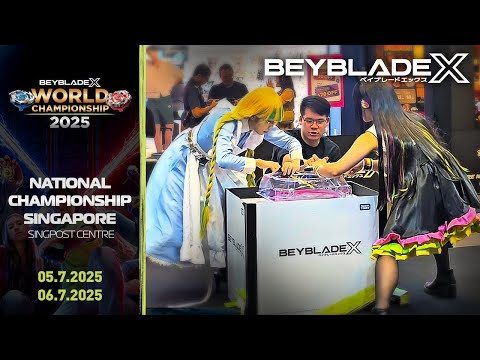 [Offizielles G1-Turnier] Beyblade X Weltmeisterschaft 2025 | Nationalmeisterschaft Singapur + Top...