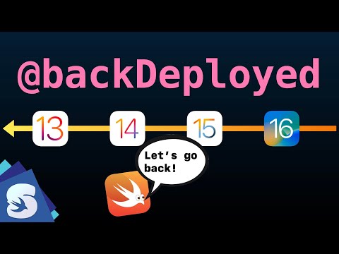 @backDeployed in Swift | Making New Functions Available in Old Codebases thumbnail