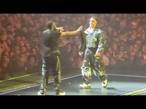 YA HABIBI GUEST MOHAMED RAMADAN - GIMS - LAST WINTER TOUR - PARIS LA DEFENSE ARENA - DECEMBER 22,...