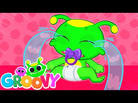 🍅Groovy The Martian chases a delicious and healthy tomato learning the basic emotions