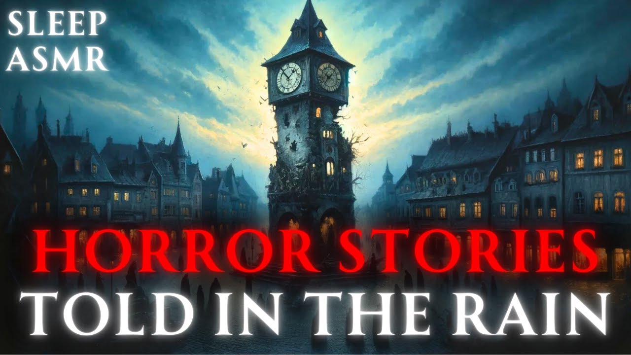 12 HOURS of Horror Stories for Sleep | Rain Sounds | Terrifying Tales