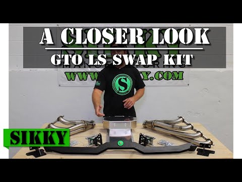 1968-1972 Pontiac GTO / GM A-Body LS Swap Kit by SIKKY Manufacturing