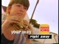 Burger King - BK Broiler ["Your Way Right Away"] (1991)