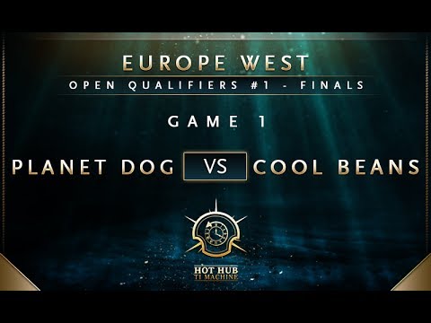 Planet Dog vs Cool Beans Game 1 - TI7: Open Qualifiers #1 EU: Finals - @Bkop92 @PqMzDotA_