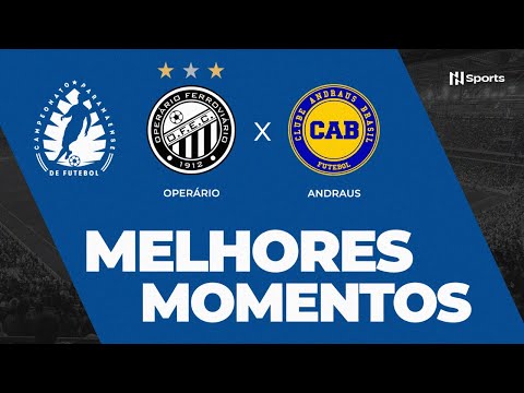 MELHORES MOMENTOS: OPERÁRIO 1 X 0 ANDRAUS | CAMPEONATO PARANAENSE 2025 | 1ª RODADA | NSPORTS