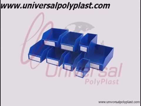 Plastic corrugated box, material grade: export grade