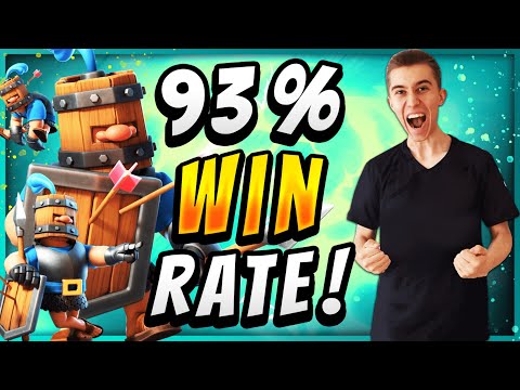 93% WIN RATE! NEW BEST ROYAL RECRUITS DECK! — Clash Royale