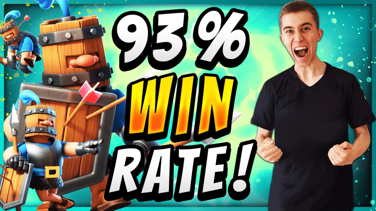 93% WIN RATE! BEST BALLOON DECK in CLASH ROYALE! 