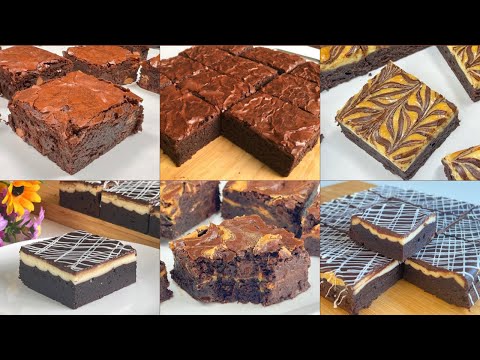 5 Easy & Delicious Fudge Brownie Recipes | Compilation