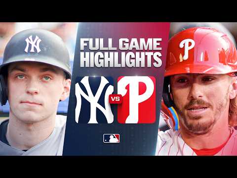 필라델피아 VS 뉴욕양키스 11:4 MLB 하이라이트