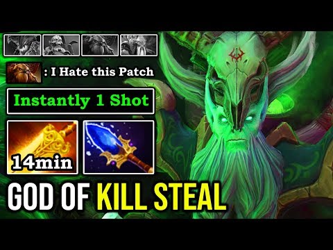 GOD OF KS 14MIN RADIANCE Ultra Carry Scepter Necrophos EZ 1 Shot Everyone 100% IMBA Hero DotA 2