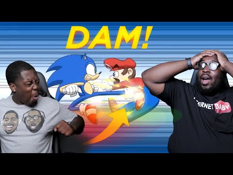 Super Mario vs Sonic the Hedgehog Animation - Multiverse Wars!@Mike Bettencourt REACTION