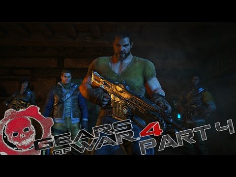 GEARS OF WAR 4 Campaign Gameplay Walkthrough Part 4 - No Commentary [XBOX ONE]