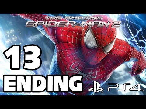The Amazing Spider-Man 2 ENDING Walkthrough PART 13 (PS4) Lets Play [1080p] TRUE-HD QUALITY
