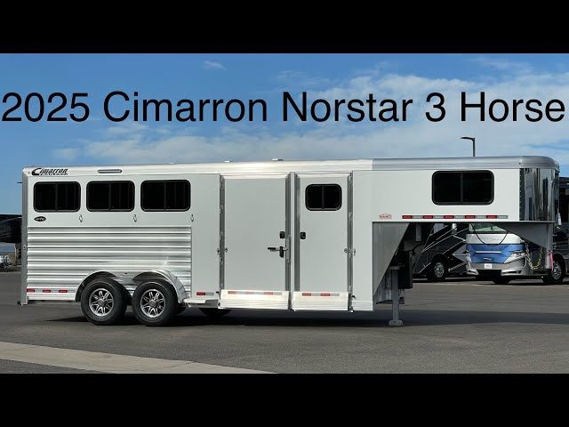 Preview image of 2025 Cimarron Norstar 3 Horse Gooseneck youtube video