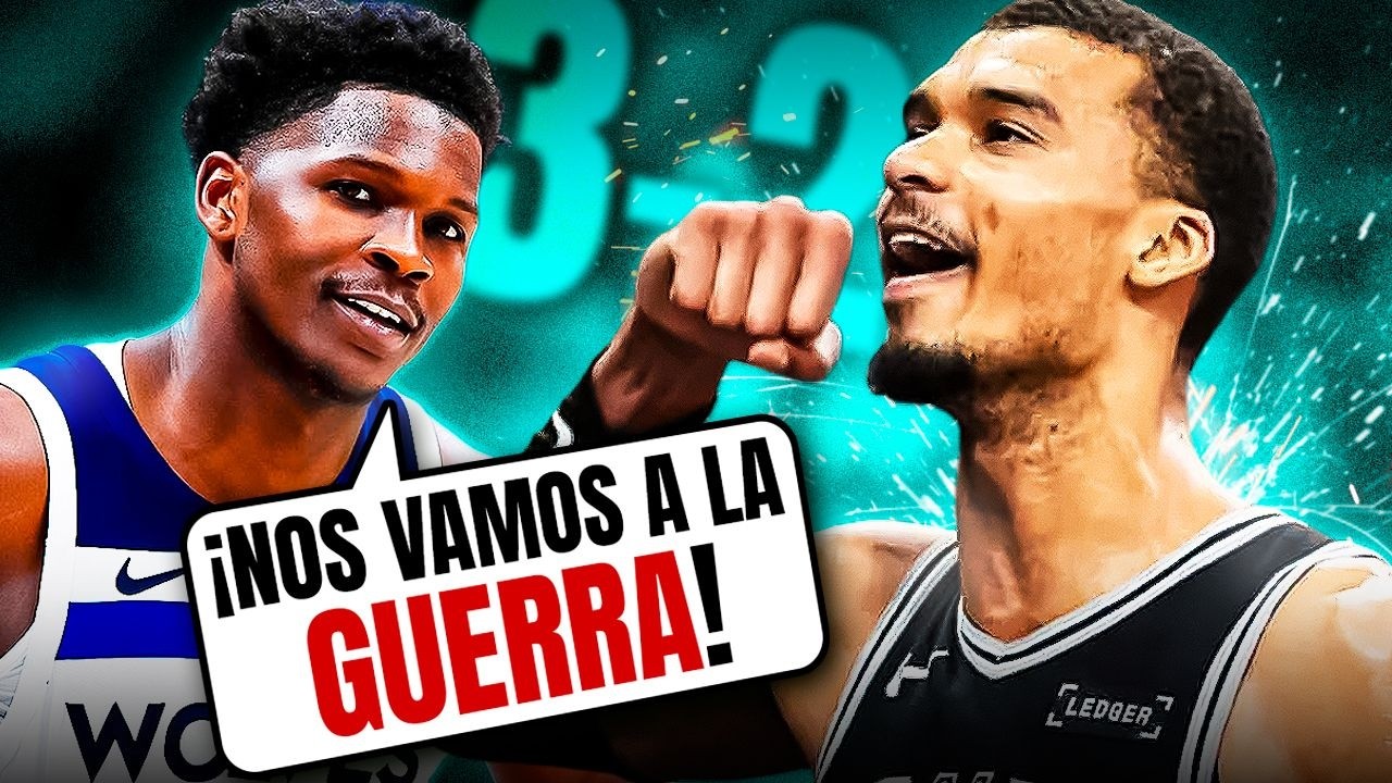 ¡VENGANZA DE WEMBY! ¿OTRA REMONTADA DE EDWARDS? LUTO EN LA NBA…