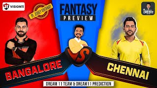 RCB vs CSK Dream11 Team, RCB vs CSK Dream11 Prediction, RCB vs CHE Dream11 Team,  IPL 2023