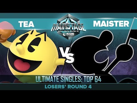 Tea vs Maister - Losers' Round 4: Ultimate Singles Top 64 - Mainstage | Pac-Man vs Game & Watch