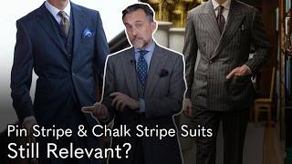 The Complete Guide to Striped Suits - Are They Still Relevant?
