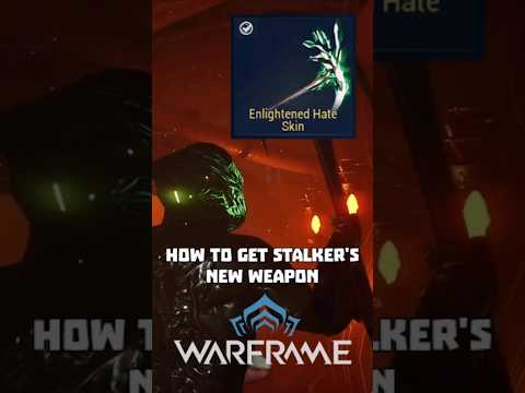Stalker's New Weapon is in Warframe Jade Shadows!!!