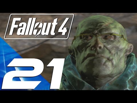 Fallout 4 - Gameplay Walkthrough Part 21 - Glowing Sea & Virgil (Large Radiation)