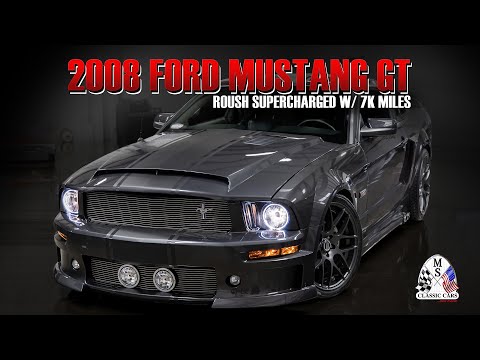 Roush Supercharged 2008 Ford Mustang GT Custom Eleanor