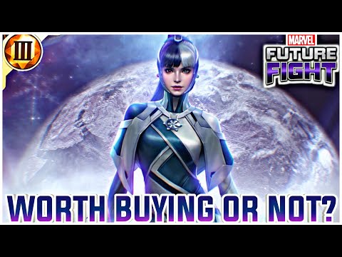 LUNA SNOW NEW UNIFORM COMPARISON WITH HER OLD UNIFORM IN MEPHISTO STAGE 14 (MARVEL FUTURE FIGHT)