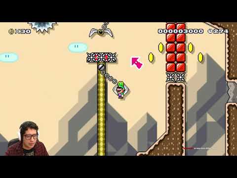 a really hard claw level - Super Mario Maker 2