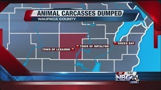 Dead Animals in Waupaca Were Improperly Dumped
