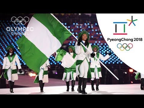 African nations at the Opening Ceremony | Day 1 | Winter Olympics 2018 | PyeongChang