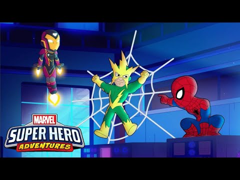 Top 5 des affrontements entre Spider-Man et ses ennemis | Compilation "Marvel Super Hero Adventures"