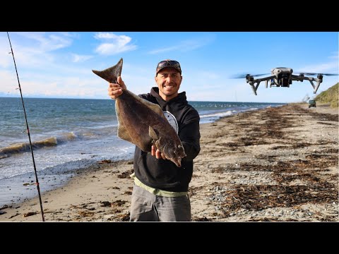 Halibut Fishing with a DRONE | Alaska Salt Water Series