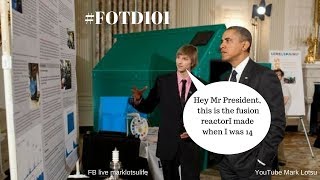 #FOTD101 Nuclear fusion by a 14 yr old