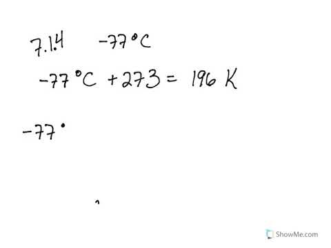 Chemistry temperature conversion worksheet with answers