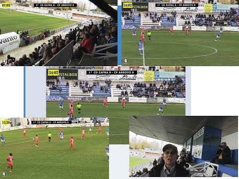 1ª PARTE  CD ZAFRA - CP ARROYO   (07-12-2025)