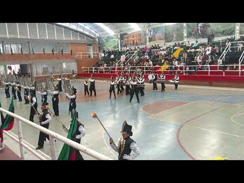 Festival de bandas, Tausa, Cundinamarca. INEMCU de Zipaquirá Juvenil tradicional latina -escolar-