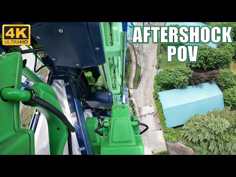 Back row point of view footage of Aftershock
