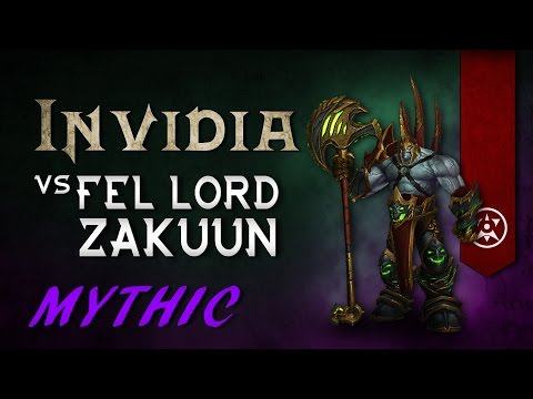 Fel Lord Zakuun Mythic - Affliction Warlock POV | Invidia