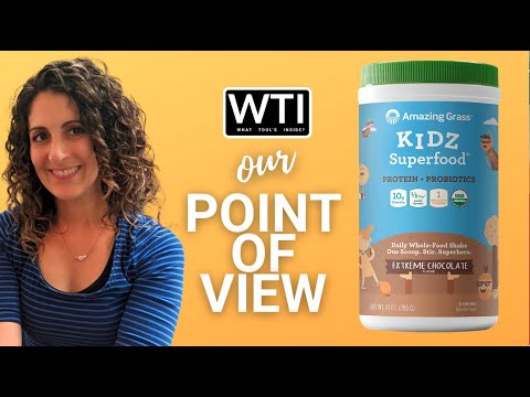 Amazing Grass Kidz Superfood - WTI product video review